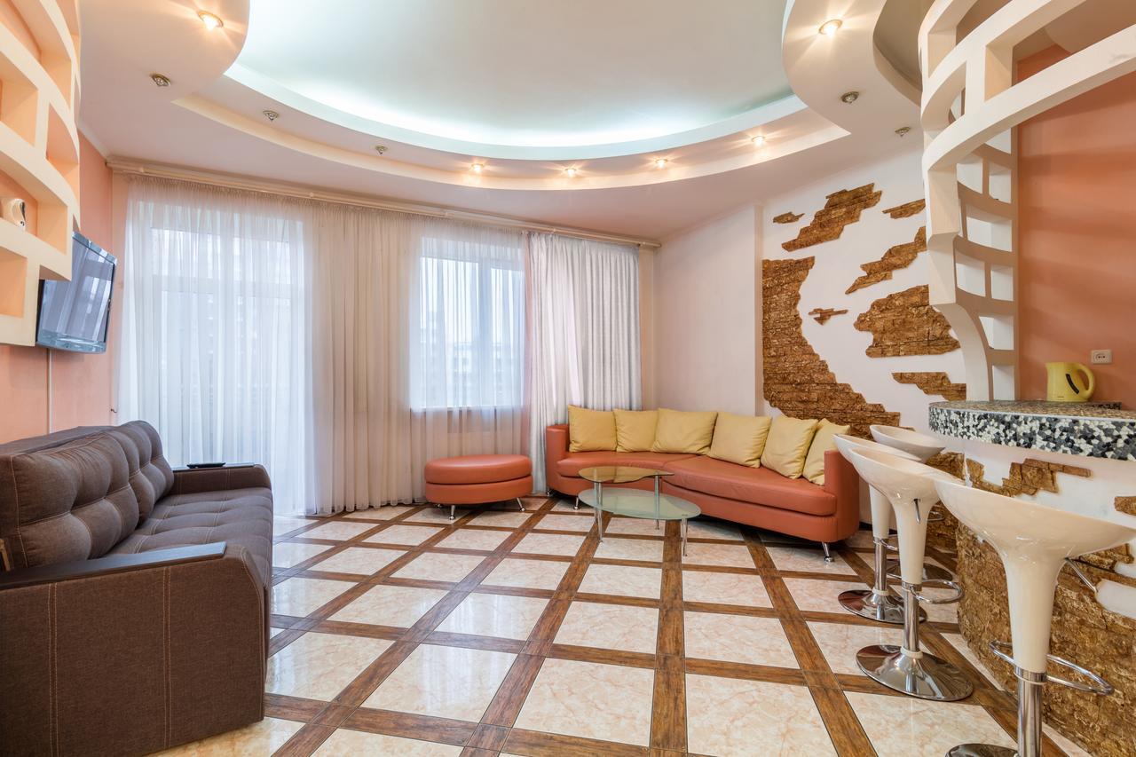 Lux Near Most City With Panoramic Windows Dnipro Exteriör bild